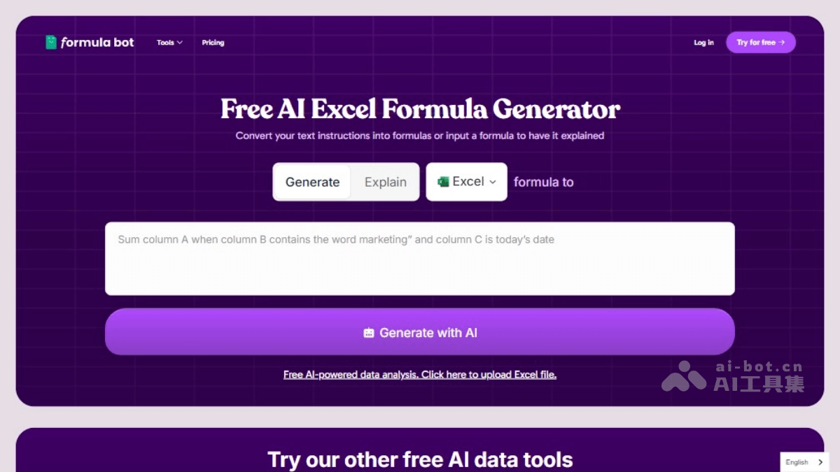 Formula bot